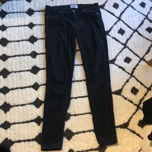 PAIGE Verdugo Blue Corduroy Skinny Pants